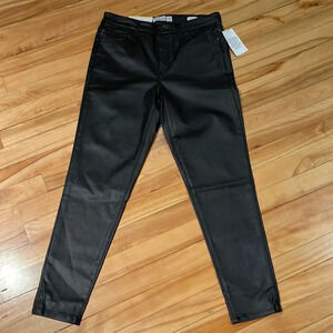 Social Standard by Sanctuary black coated finish mid-rise ankle skinny jeans. 8